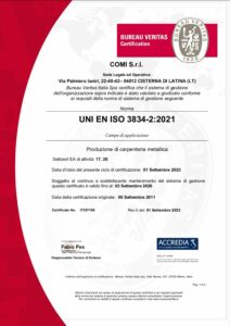 ISO 3834 – 2:2021